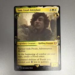 Wizards of the Coast Sam, Loyal Attendant Showcase Scrolls Mythic 476 EN - Image 1