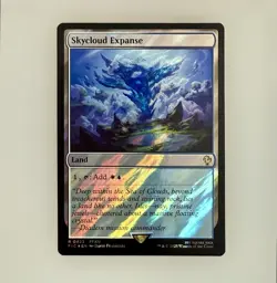 MTG: Skycloud Expanse (Surge Foil) Commander: Final Fantasy Foil NM - Image 1