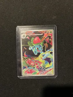 Pokemon TCG Ivysaur Mega Evolution #134/132 Illustration Rare - Image 1