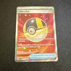 Pokemon Ultra Ball 264/217 ASC EN Trainer-Item Rare Full Art Holo Card - Image 1