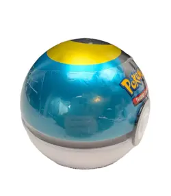 Pokemon TCG Pokeball Tin Moon Ball Dusk Ball - 3 Booster Packs 2 Sticker Sheets - Image 2