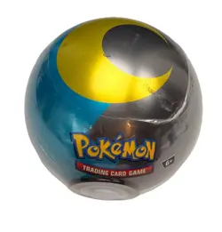 Pokemon TCG Pokeball Tin Moon Ball Dusk Ball - 3 Booster Packs 2 Sticker Sheets - Image 3