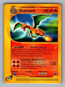Charizard #40/165 Expedition Pokemon Card (MARKER ON BACK, AMAZING FRONT) - Image 2