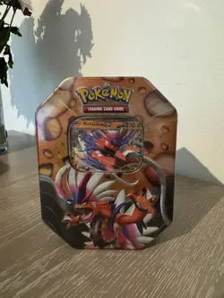 Pokemon TCG: Slashing Legends Tin Koraidon EX - Brand New & Factory Sealed - Image 1