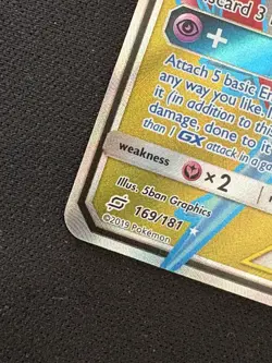 169/181 Latias & Latinos GX Team Up Sun and Moon Pokemon TCG - Image 5