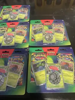 10-Pokemon 2 pack Blister Vileplume mega evol and Phantasmal flames - Image 3