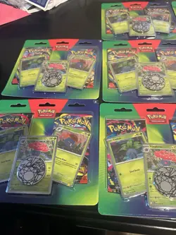10-Pokemon 2 pack Blister Vileplume mega evol and Phantasmal flames - Image 5