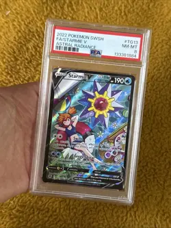 Pokemon SWSH Starmie V TG13/TG30 Astral Radiance PSA 8 - Image 3