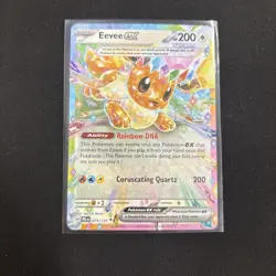 Eevee ex 075/131 Holo Double Rare Prismatic Evolutions Pokemon Near Mint - Image 1