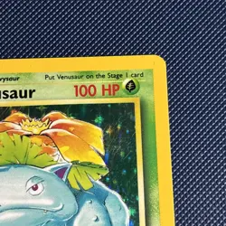 Venusaur - 15/102 Base Set Unlimited Holo Rare Pokemon - LP - Image 2