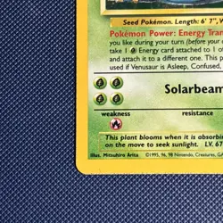Venusaur - 15/102 Base Set Unlimited Holo Rare Pokemon - LP - Image 4