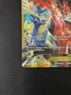 Pokemon TCG Yveltal EX XY150a Alternate Art Gold Premium 2017 XY Promo NM/EX - Image 5