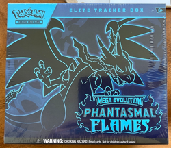 Mega Evolution PHANTASMAL FLAMES ETB Elite Trainer Box Factory Sealed POKEMON - Image 1