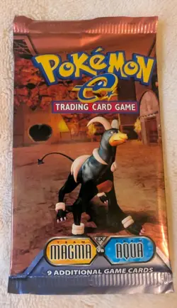 pokemon ex team magma vs team aqua booster pack - Image 1