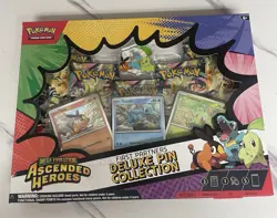 Pokemon TCG First Partners Deluxe Pin Collection Ascended Heroes Box Sealed - Image 1