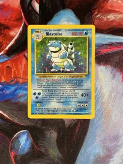 Blastoise ⭐ 2/102 Holo Rare Base Set Unlimited 1999 Pokemon WOTC NM - Image 1