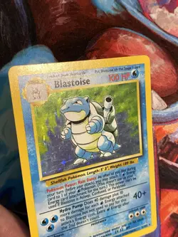 Blastoise ⭐ 2/102 Holo Rare Base Set Unlimited 1999 Pokemon WOTC NM - Image 3