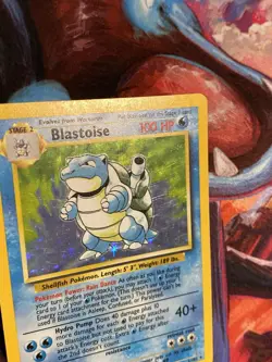 Blastoise ⭐ 2/102 Holo Rare Base Set Unlimited 1999 Pokemon WOTC NM - Image 4