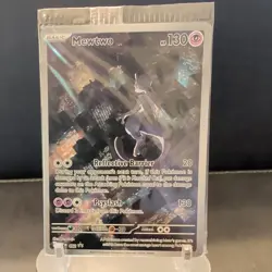 Pokemon TCG Mewtwo Black Star Promo 52 SV Mint SEALED Scarlet Violet SVP EN - Image 1