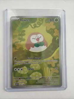 Rowlet 090/088 - Full Art Holo - NM/M - Me03 Perfect Order - Pokemon TCG - Image 1