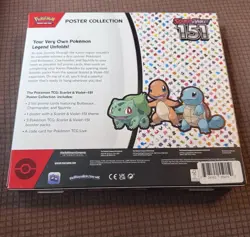 Pokemon TCG Scarlet & Violet - 151 Poster Collection Box - Factory Sealed - Image 2