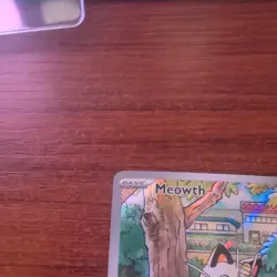 Pokemon Meowth 106/094 – Phantasmal Flames – TCG - MINT - Protected On Day 1 - Image 3