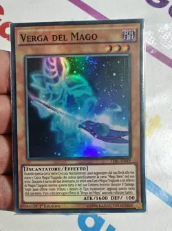 VERGA DEL MAGO (Magician's Rod) • Super Rara • TDIL IT019 • 1Ed • Yu-Gi-Oh - Image 1