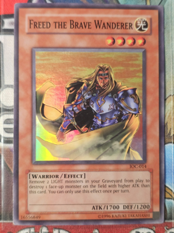 Yu-Gi-Oh! TCG Freed the Brave Wanderer IOC-014 Super Rare - Image 1