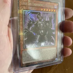Yugioh Eidos the Underworld Monarch DUAD-EN017 Starlight Rare 1st Edition NM - Image 3