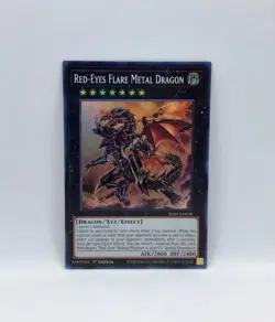Yu-Gi-Oh! Red-Eyes Flare Metal Dragon RA01-EN038, Super Rare, 1st Edition, NM - Image 1