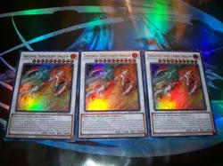 3x Sangenpai Transcendent Dragion 1st Edition Ultra Rare MP25-EN191 Yu-Gi-Oh! - Image 1
