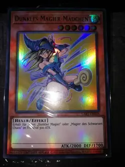 Yugioh Dunkles Magier-Madchen UR | DE Limitierte Auflage LART-DE035 | OVP NM - Image 1