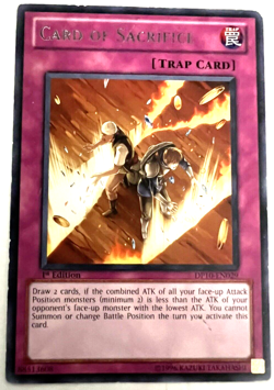 YuGiOh! - Card Of Sacrifice - DP10-EN029 - 1st Edition - Rare - Image 1