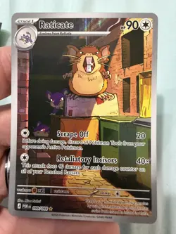 Raticate 099/088 Perfect Order Illustration Rare Full Art Holo Pokemon TCG MINT - Image 1