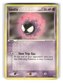 Gastly 63/112 Common FireRed & LeafGreen Pokemon Damaged - Image 1