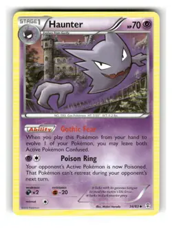 Haunter 34/83 Uncommon Generations Pokemon Moderately Played - Image 1
