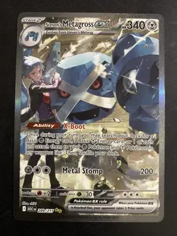 Pokemon Steven's Metagross Ex 289/217 Ascended Heroes Special Illustration Rare - Image 1