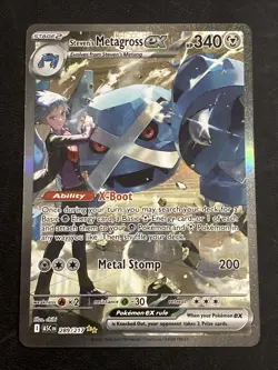 Pokemon Steven's Metagross Ex 289/217 Ascended Heroes Special Illustration Rare - Image 3
