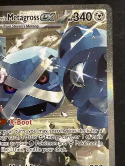 Pokemon Steven's Metagross Ex 289/217 Ascended Heroes Special Illustration Rare - Image 5