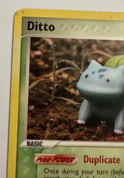 Pokemon Ditto (Bulbasaur) 36/113 Nintendo Delta Species Uncommon Regular 2005 - Image 3