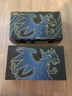 Pokemon Mega Charizard X ex UPC (EMPTY BOX NO PACKS NO ACCESSORIES) - Image 1