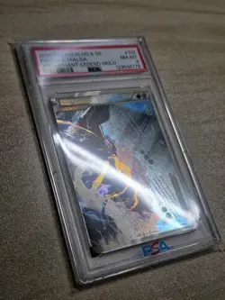 2010 POKEMON TRIUMPHANT PALKIA & DIALGA LEGEND BOTTOM #102 PSA 8 NM #129539778 - Image 5