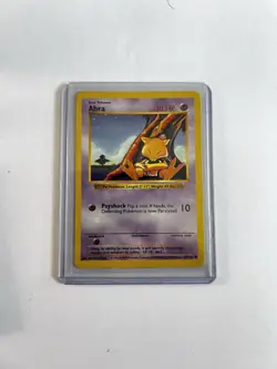 Abra - Shadowless - 43/102 Base Set - Pokemon TCG - 1999 WOTC ✨ - Image 1