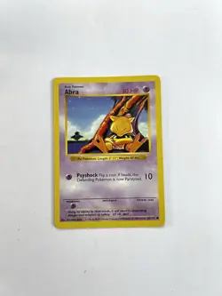 Abra - Shadowless - 43/102 Base Set - Pokemon TCG - 1999 WOTC ✨ - Image 2