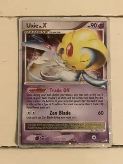 The Pokemon Company Uxie LV.X Legends Awakened 146/146 Ultra Rare Holo 90 HP - Image 1