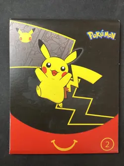 Pokemon TCG 2021 25th Anniversary Mcdonalds #02 Promo Booster Pack - Image 1