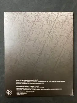 Pokemon TCG 2021 25th Anniversary Mcdonalds #02 Promo Booster Pack - Image 2