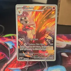 Pokemon TCG Blaziken Sv10 Destined Rivals 192/182 IR Holo Stage 2 170 HP - Image 1