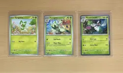 Pokemon Sprigatito, Floragato & Meowscarada Lot + CGC 10 Promo - Image 2