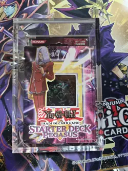 Yugioh Starter Deck Pegasus Unlimited Box Sealed With Acrylic Case - Image 1
